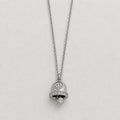 Collana regolabile acciaio campanella