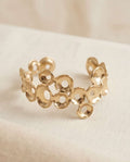 Bracciale rigido acciaio cerchietti