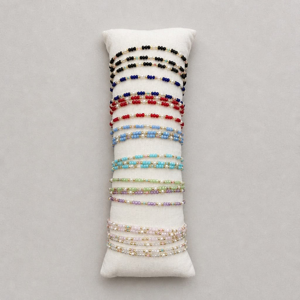 Espositore Prendi e Vendi metallo 24 bracciali elastici