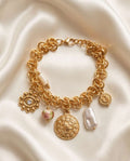 Bracciale regolabile acciaio vetro ceramica