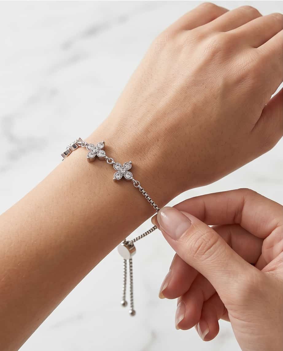 Bracciale regolabile acciaio