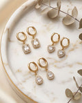 Orecchini set da 6 in acciaio