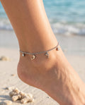 Cavigliera acciaio charms delfini