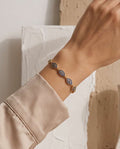 Bracciale regolabile acciaio occhio