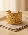 Bracciale rigido acciaio martellato