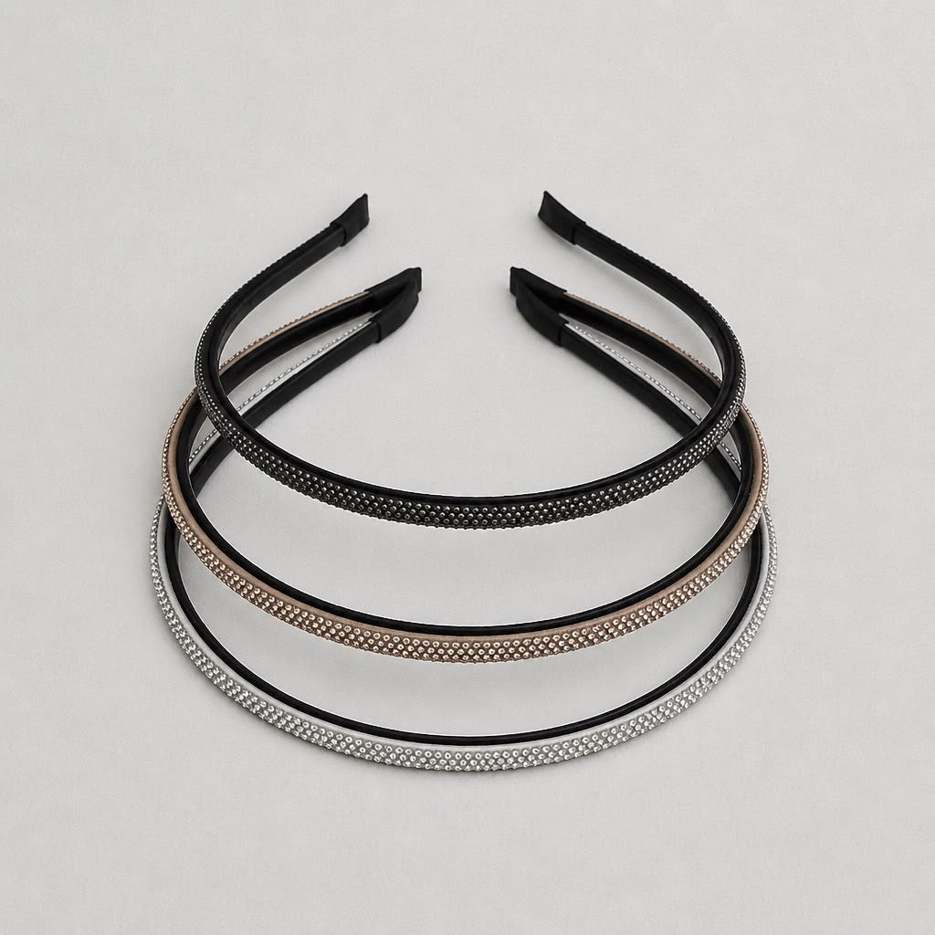 Cerchielli fermacapelli strass (3pz)