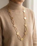 Collana lunga acciaio