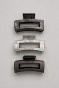 Pinza fermacapelli 12pz plastica 9cm