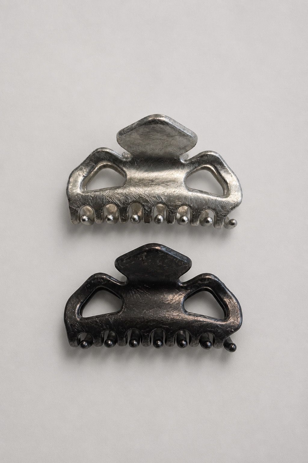 Pinza fermacapelli 24pz plastica 6cm