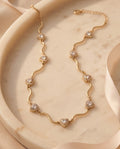 Collana regolabile acciaio cuori