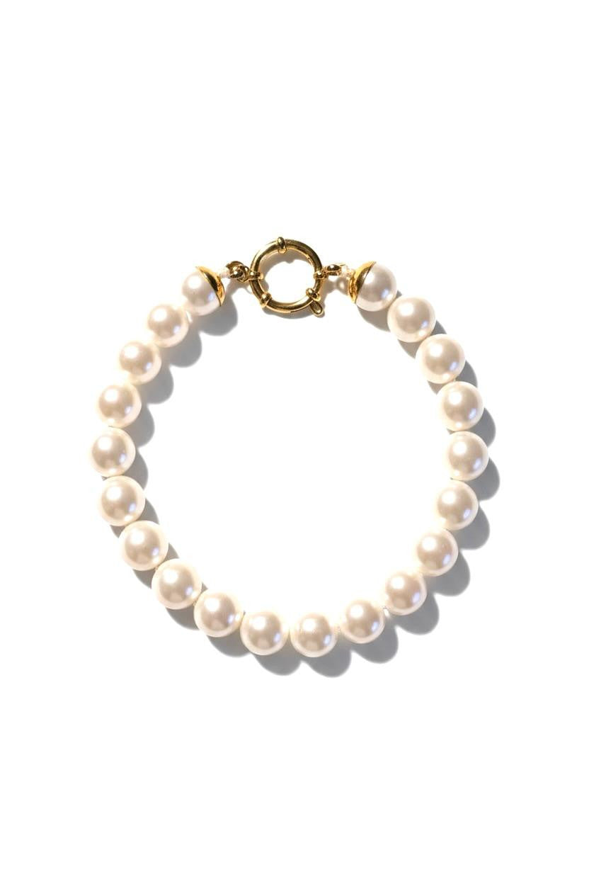 Bracciale perle acciaio