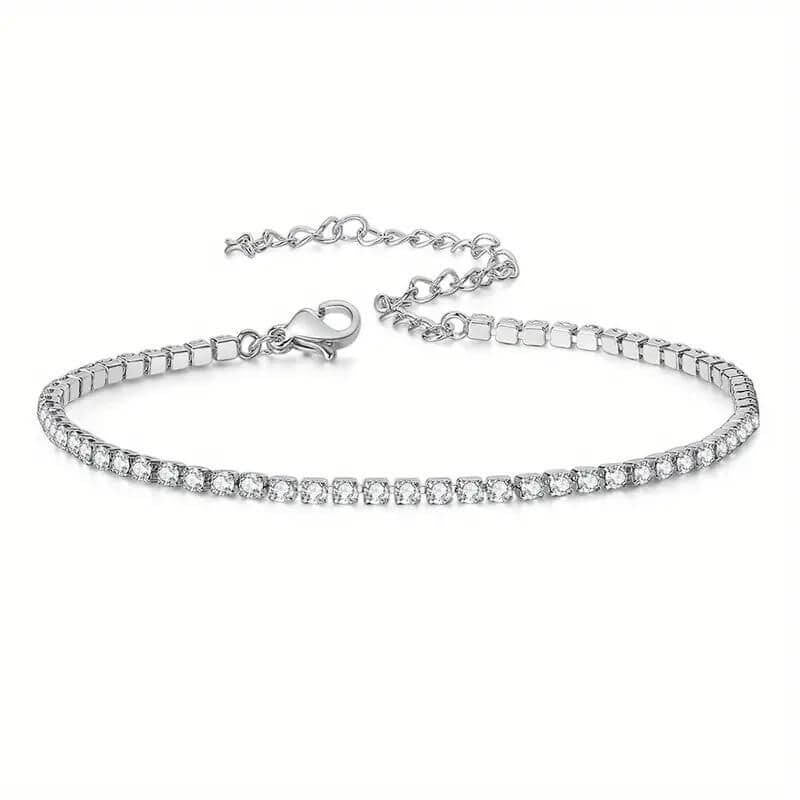 Cavigliera tennis 2mm acciaio