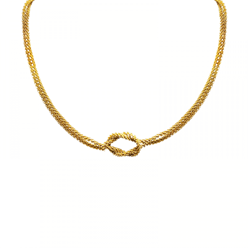 Collana regolabile nodo