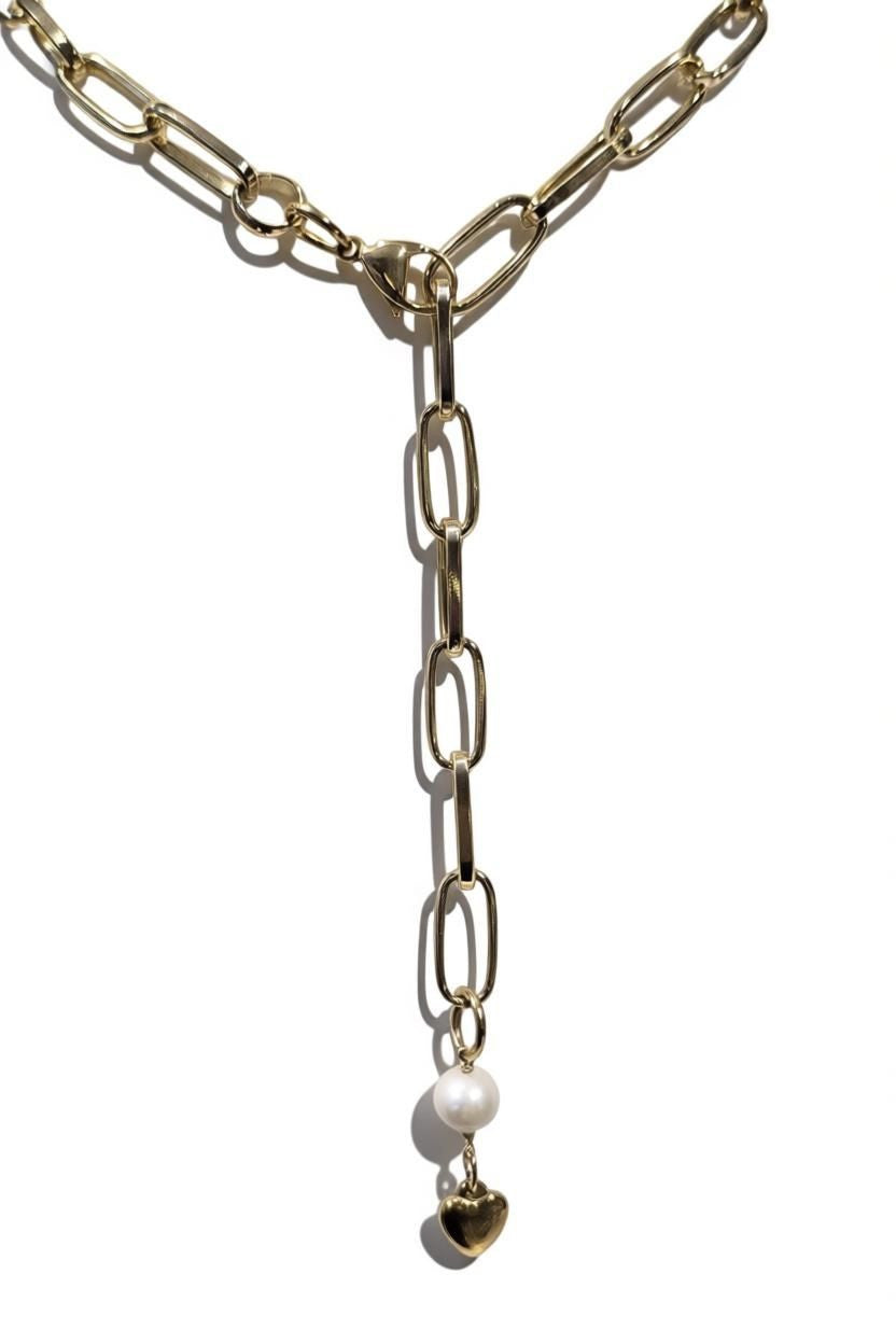 Collana lunga alluminio