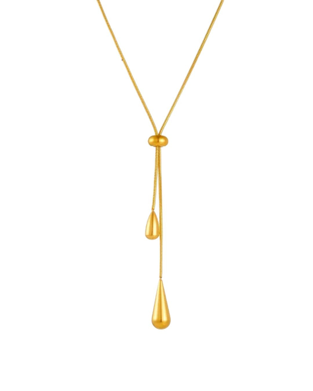Collana saliscendi acciaio