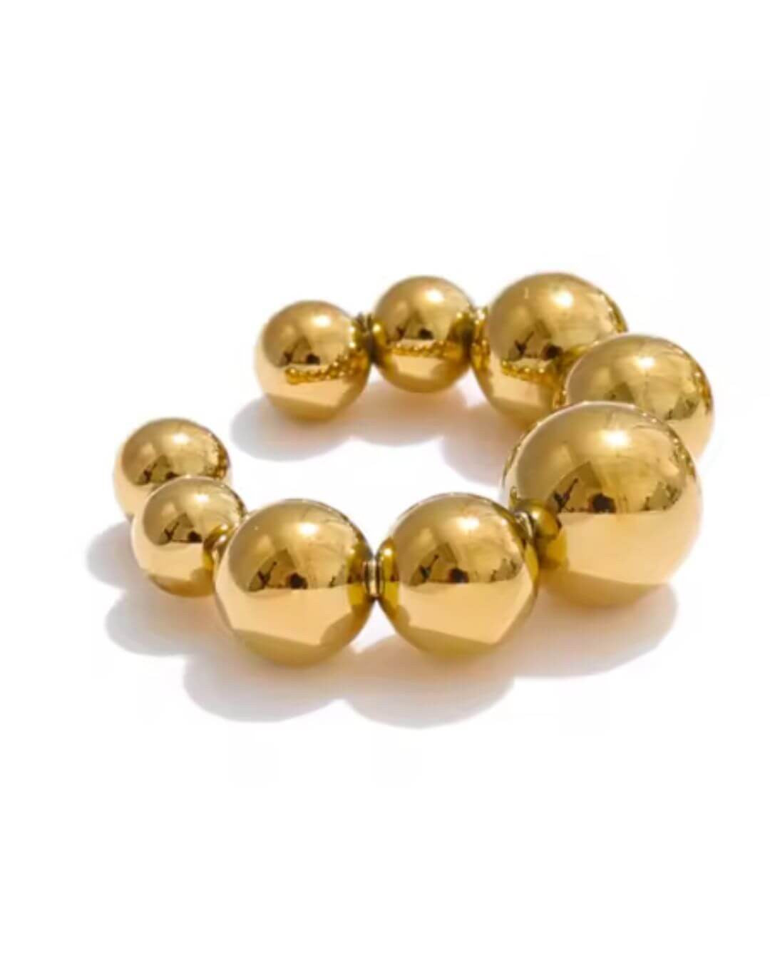 Ear cuff orecchino acciaio