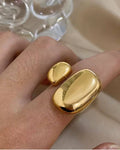 Anello acciaio bold