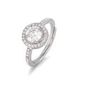 Anello acciaio zircone