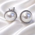 Orecchini clip perla
