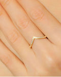 Anello acciaio puntina