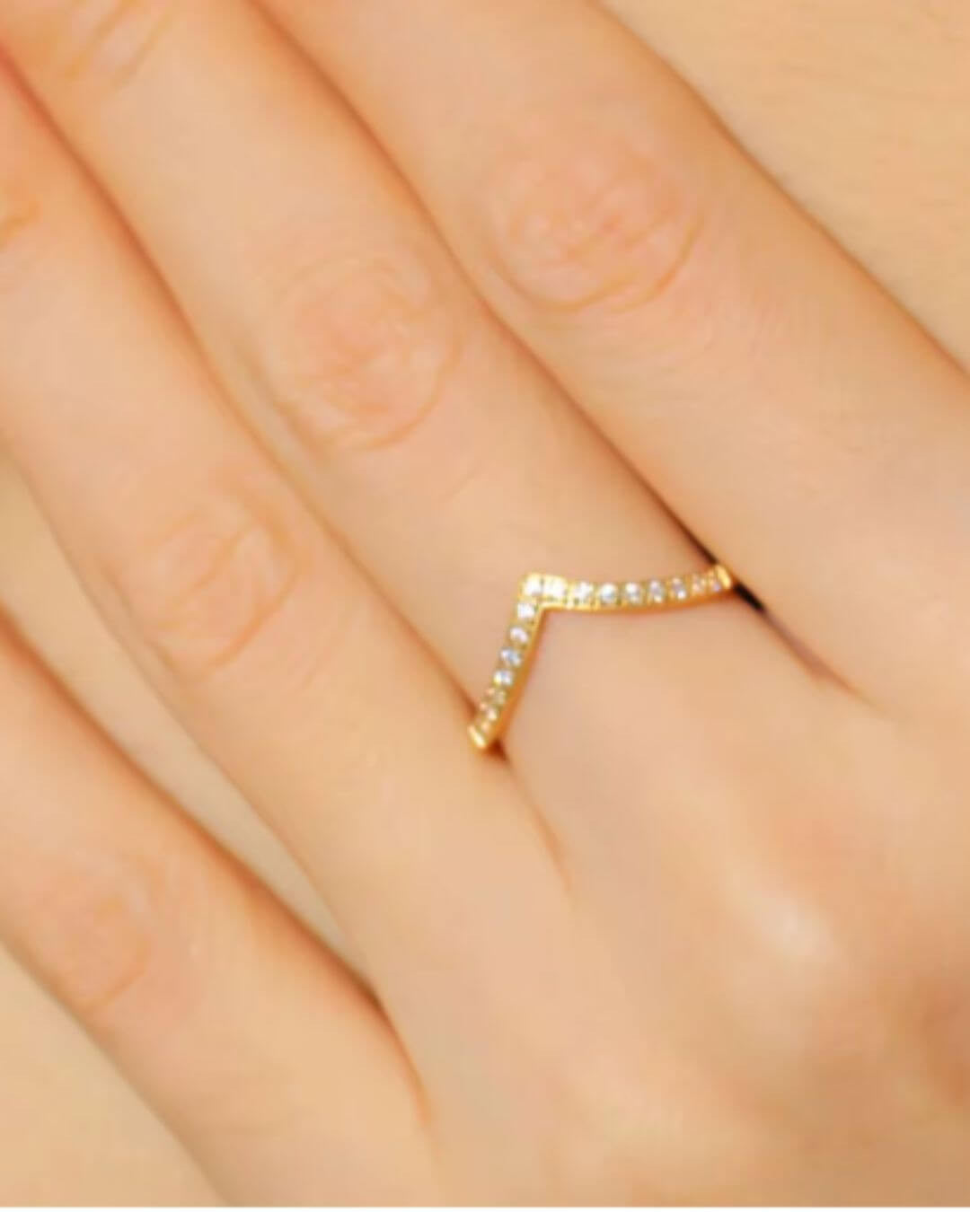 Anello acciaio puntina